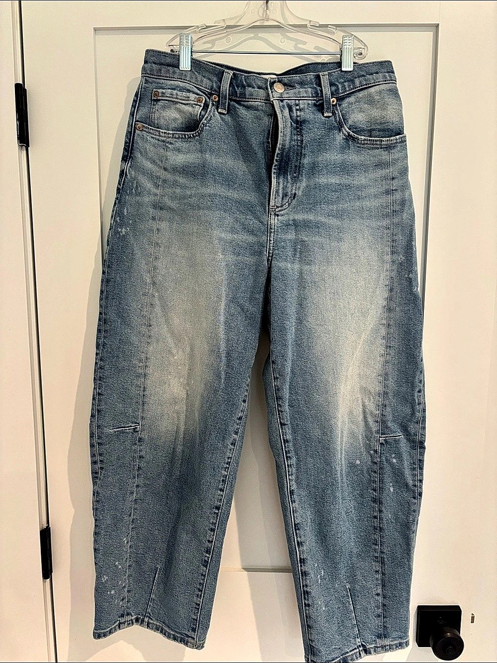 Pistola Blair High Rise Seamed Barrel Jean Blue size 29